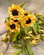 Load image into Gallery viewer, CARP100-R Mini Sunflower Stems