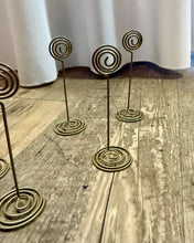 Load image into Gallery viewer, BAIL100-J Card Stand Holders- Brass Color