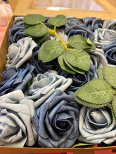 Load image into Gallery viewer, HIPP100-C 50 Dusty Blue Foam Flowers