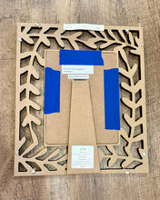 Load image into Gallery viewer, REES100-AN Black Cutout Wood Frame