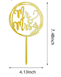 KRUG400-T Gold Cake Topper