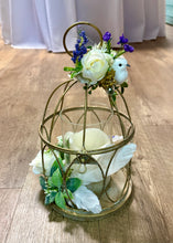 Load image into Gallery viewer, BAIL100-H Gold Birdcage Lantern