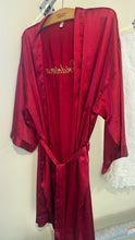 Load image into Gallery viewer, BAGL100-B Burgundy Red “Bridesmaid” Robe