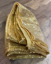 Load image into Gallery viewer, KOPI100-I Yellow Sequin Tablecloth