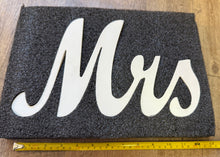 Load image into Gallery viewer, OTOL200-G White Mr &amp; Mrs Letters