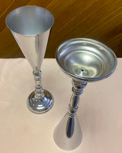 Load image into Gallery viewer, BOOK100-H 17” Silver Vases