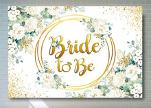 Load image into Gallery viewer, BURT100-P 5x7ft “Bride to Be” Backdrop