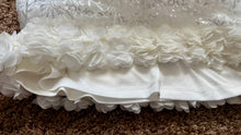 Load image into Gallery viewer, MARDULA-E Strapless, White Sequin Mini Dress. Size XS