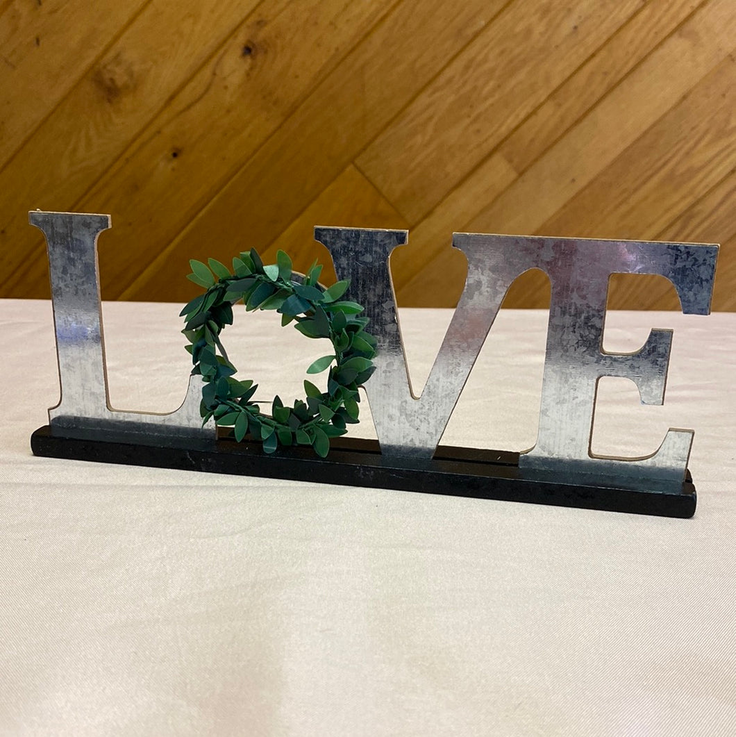 INGR100-N “LOVE” Table Sign