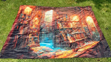 Load image into Gallery viewer, SMEG100-DD Book Study/Library Backdrop Tapestry