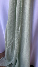 Load image into Gallery viewer, K&amp;K Sage Green Fringe Cheesecloth