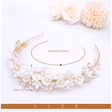 Load image into Gallery viewer, ALTS-B Floral, Bridal Headpiece