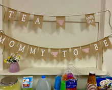 Load image into Gallery viewer, DEYU100-K “Tea With The Mommy To Be” Flag Banner