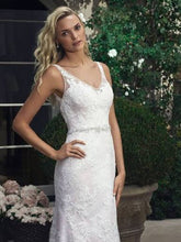 Load image into Gallery viewer, ZAFF100-B Ivory Silhouette Gown. Size 12 NWT
