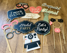 Load image into Gallery viewer, FLIC100-W Wedding Photo-Booth Props