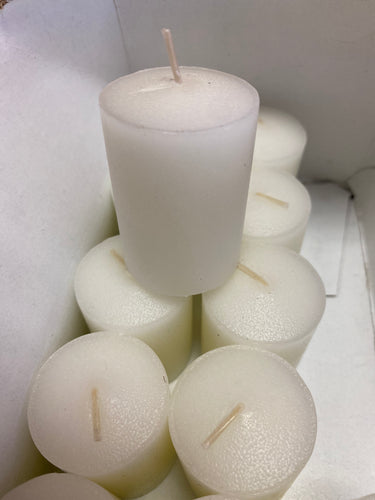 HIPP100-E White Votive Candle