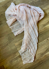 Load image into Gallery viewer, SHAE100-A Blush Pink Cheesecloth Runner