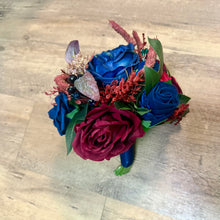 Load image into Gallery viewer, MCNE100-A Navy Blue &amp; Burgundy Bouquet