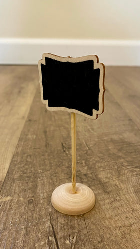 CHIO100-L 4” Chalkboard Stand