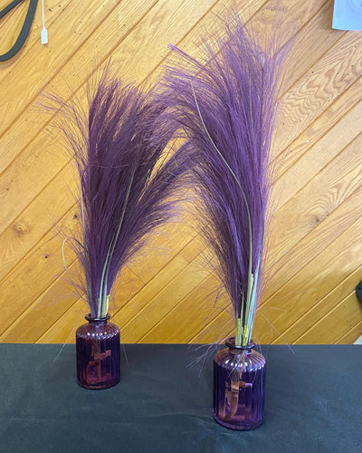LOVE100-A Plum Purple Pampas Arrangements