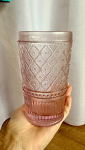 Load image into Gallery viewer, NESTOR-B Set of 4 Decorative Pink/Purple Glass Vases