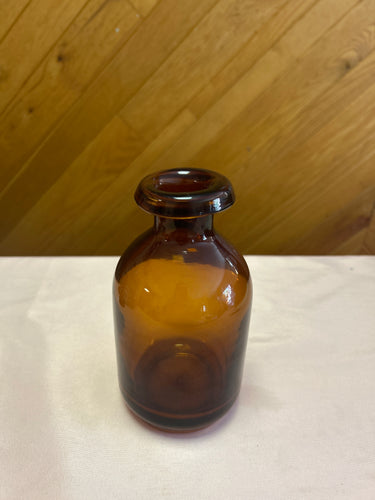 SCHR100-H Brown Amber Glass Vase
