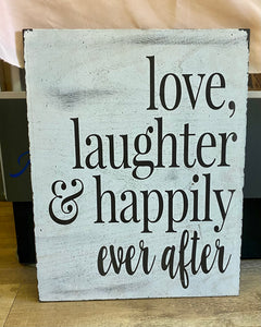 INGR100-H Love, Laughter & Happily Ever After