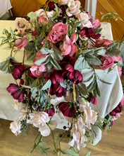 Load image into Gallery viewer, LING100-C Mulberry/Blush 6ft Garland