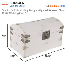 Load image into Gallery viewer, CLOUSER-C Whitewash Card Box