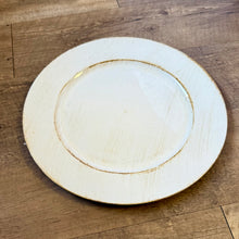 Load image into Gallery viewer, LEGO200-L Whitewash Charger Plate