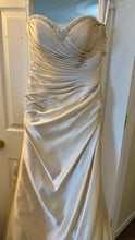 Load image into Gallery viewer, FAUST- Champagne Cashmere, Strapless Gown. Size 10 NWT