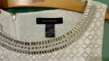 Load image into Gallery viewer, THOMPSON-J Tea-Length, Eyelet White Dress. Size 20W