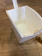 Load image into Gallery viewer, GRAY100-N Ivory Satin Flower Girl Basket