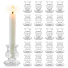 Load image into Gallery viewer, MCMULLEN-E Glass, Taper Candle Holder