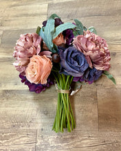 Load image into Gallery viewer, DAWS100-H Purple/Mauve Mixed Flower Bouquet