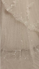 Load image into Gallery viewer, DEET- Ivory Plunge, A-Line Gown With Belt. Size 20W