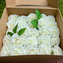 Load image into Gallery viewer, WILSON-O 50 Ivory Foam Flowers