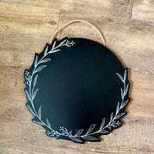 Load image into Gallery viewer, BORING-B 13” Circular Chalkboard