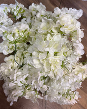 Load image into Gallery viewer, AGER100-D Ivory Hydrangeas