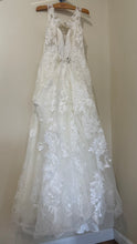 Load image into Gallery viewer, GASTON-D A-Line Sequins, Ivory Gown. Size 12