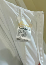 Load image into Gallery viewer, GASTON-B Strapless, White Satin Gown. Size 10