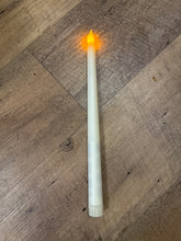 Load image into Gallery viewer, MARDULA-E Battery Operated, Ivory Tapered Candle