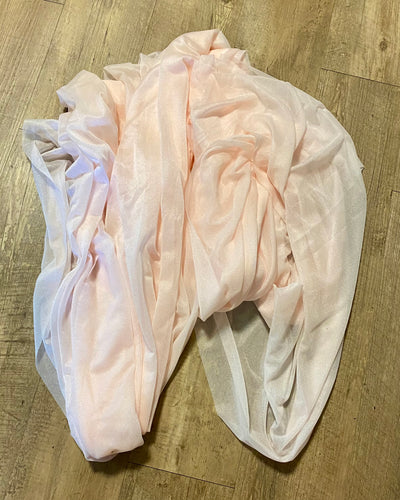 SHAE100-C Blush Pink Shimmery Draping Material