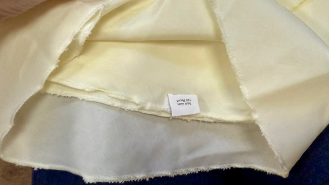 REES100-BF 120” Ivory Round Tablecloth