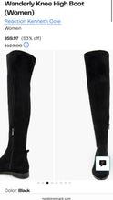 Load image into Gallery viewer, ELLA100-U Black Knee-High Boots. Size 8.5