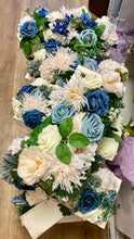 Load image into Gallery viewer, LIVI100-D 14 Dusty Blue Floral Centerpieces