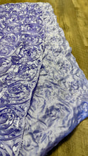 Load image into Gallery viewer, BAIL100-I Lavender Rosette Table Runner