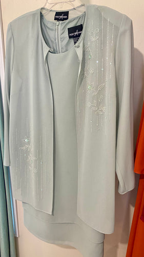BITE100-E Sage Green Dress Size 12