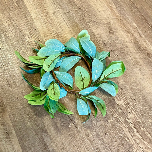 SMEG100-BG Greenery Floral Ring