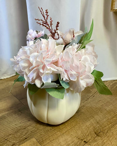BERK200-I Light Pink Floral, Pumpkin Arrangement